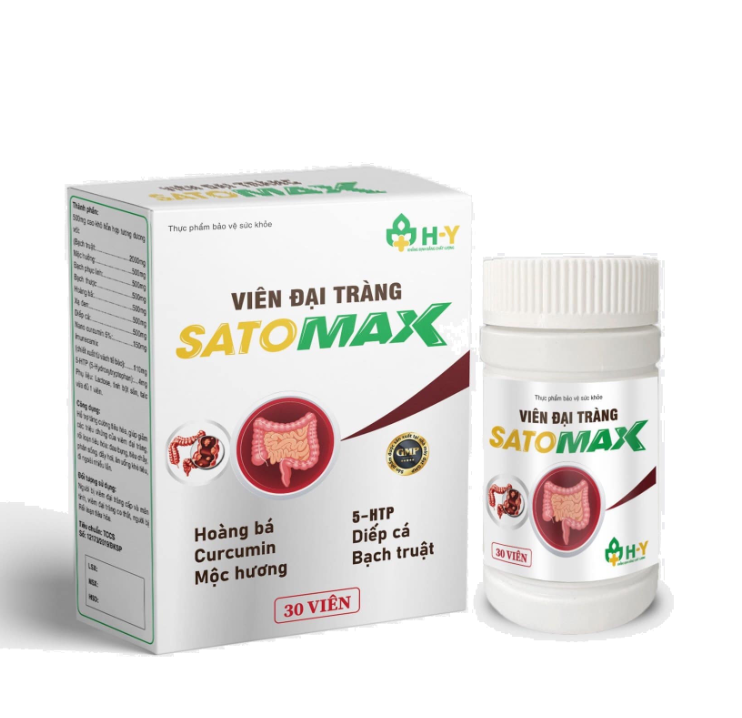 Viên đại tràng Satomax (lọ 30 viên)
