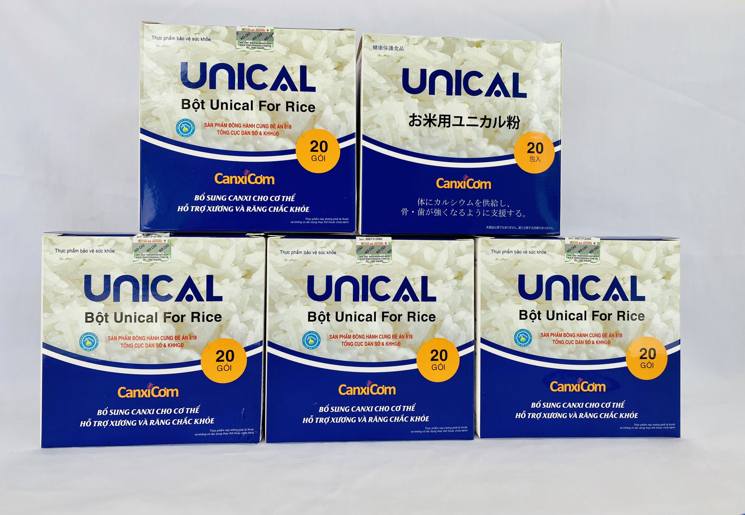Canxi Unical for rice –CANXI CƠM, BỔ SUNG CANXI CHO CẢ GIA ĐÌNH  (BAO GỒM TRẺ NHỎ)